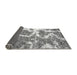 Sideview of Abstract Gray Modern Rug, abs783gry