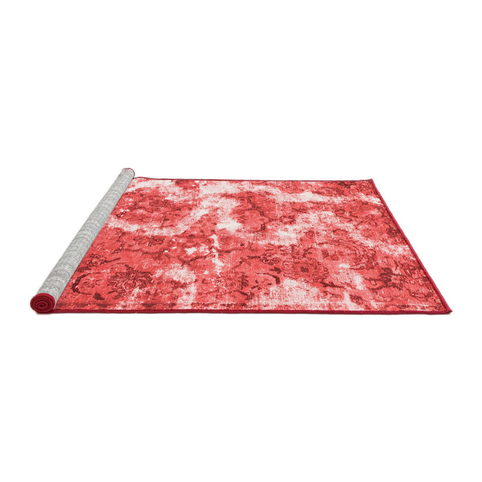 Modern Red Washable Rugs