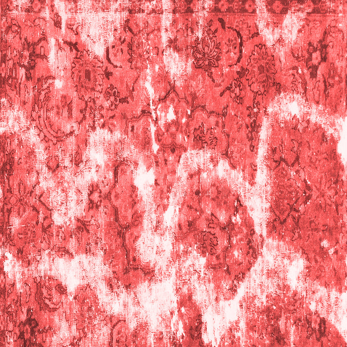 Abstract Red Modern Rug, abs783red