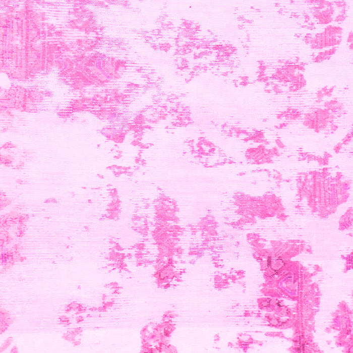 Machine Washable Abstract Pink Modern Rug, wshabs784pnk