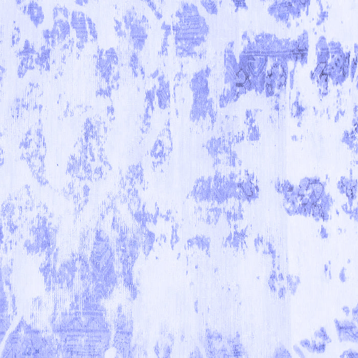 Square Machine Washable Abstract Blue Modern Rug, wshabs784blu