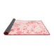 Abstract Red Modern Area Rugs