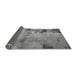 Sideview of Abstract Gray Modern Rug, abs785gry