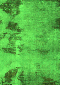 Abstract Green Modern Rug, abs785grn