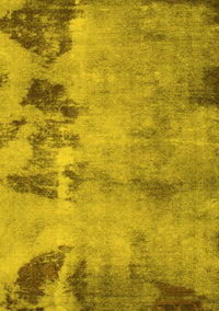 Abstract Yellow Modern Rug, abs785yw