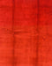 Abstract Red Modern Rug, abs786