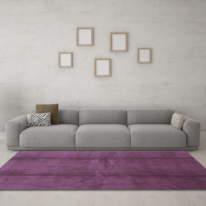 Machine Washable Abstract Blue Modern Rug in a Living Room, wshabs786blu