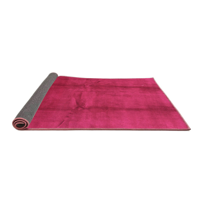 Sideview of Abstract Purple Modern Rug, abs786pur