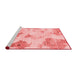 Modern Red Washable Rugs