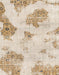 Abstract Desert Sand Beige Modern Rug, abs787