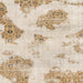 Square Machine Washable Abstract Desert Sand Beige Rug, wshabs787