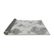 Sideview of Abstract Gray Modern Rug, abs787gry