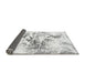 Sideview of Abstract Gray Modern Rug, abs788gry