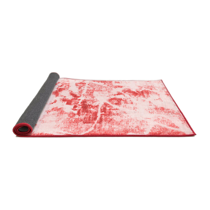 Abstract Red Modern Area Rugs