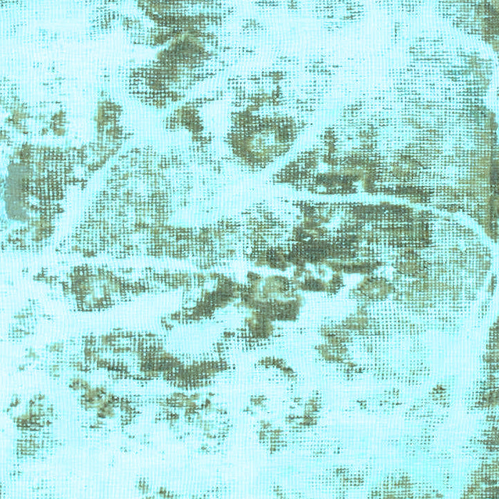 Abstract Light Blue Modern Rug, abs788lblu