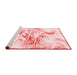 Modern Red Washable Rugs