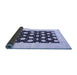 Sideview of Oriental Blue Traditional Rug, abs789blu