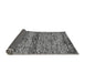 Sideview of Abstract Gray Modern Rug, abs78gry