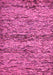 Machine Washable Abstract Pink Modern Rug, wshabs78pnk