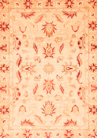 Oriental Orange Traditional Rug, abs790org