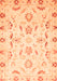 Oriental Orange Traditional Rug, abs790org