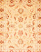 Machine Washable Abstract Orange Rug, wshabs790