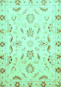 Oriental Turquoise Traditional Rug, abs790turq