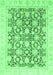 Oriental Emerald Green Traditional Rug, abs791emgrn