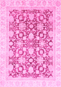 Oriental Pink Traditional Rug, abs791pnk