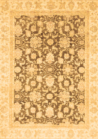 Oriental Brown Traditional Rug, abs791brn