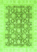 Oriental Green Traditional Rug, abs791grn