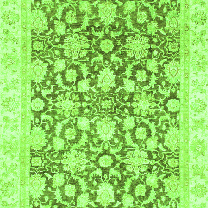 Oriental Green Traditional Rug, abs791grn