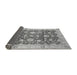 Sideview of Oriental Gray Traditional Rug, abs792gry