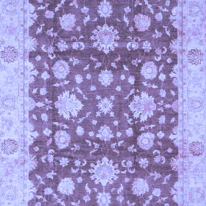 Machine Washable Oriental Blue Traditional Rug, wshabs792blu