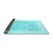 Sideview of Oriental Light Blue Traditional Rug, abs793lblu