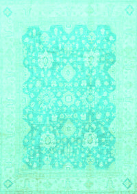 Oriental Turquoise Traditional Rug, abs793turq