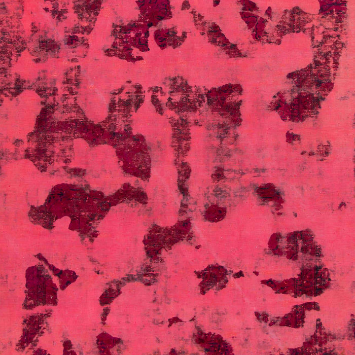 Machine Washable Abstract Raspberry Red Rug, wshabs795