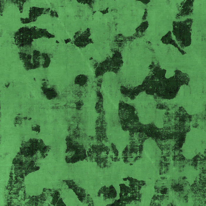 Machine Washable Abstract Emerald Green Modern Area Rugs, wshabs795emgrn