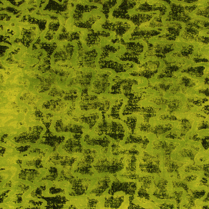 Machine Washable Persian Yellow Bohemian Rug, wshabs796yw