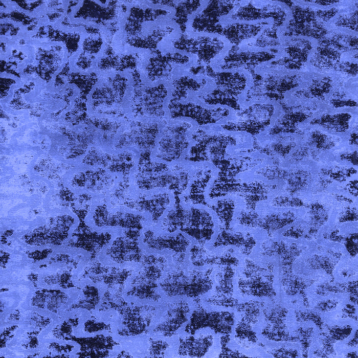 Machine Washable Persian Blue Bohemian Rug, wshabs796blu