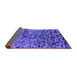 Sideview of Persian Purple Bohemian Rug, abs796pur