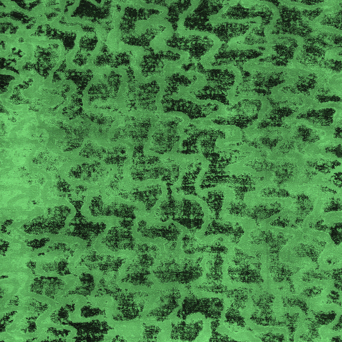 Machine Washable Persian Emerald Green Bohemian Area Rugs, wshabs796emgrn