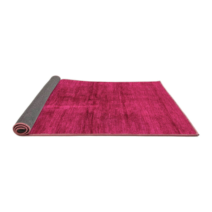 Sideview of Abstract Pink Modern Rug, abs797pnk