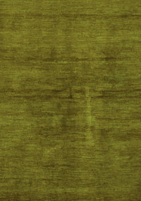 Abstract Green Modern Rug, abs797grn