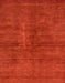 Abstract Red Modern Rug, abs797