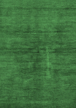 Abstract Emerald Green Modern Rug, abs797emgrn