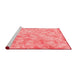 Modern Red Washable Rugs