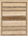 Abstract Brown Modern Rug, abs799