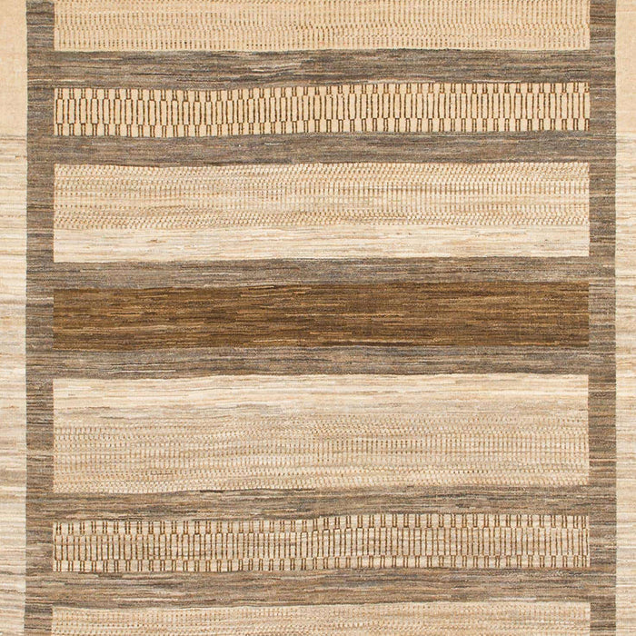 Machine Washable Abstract Brown Rug, wshabs799