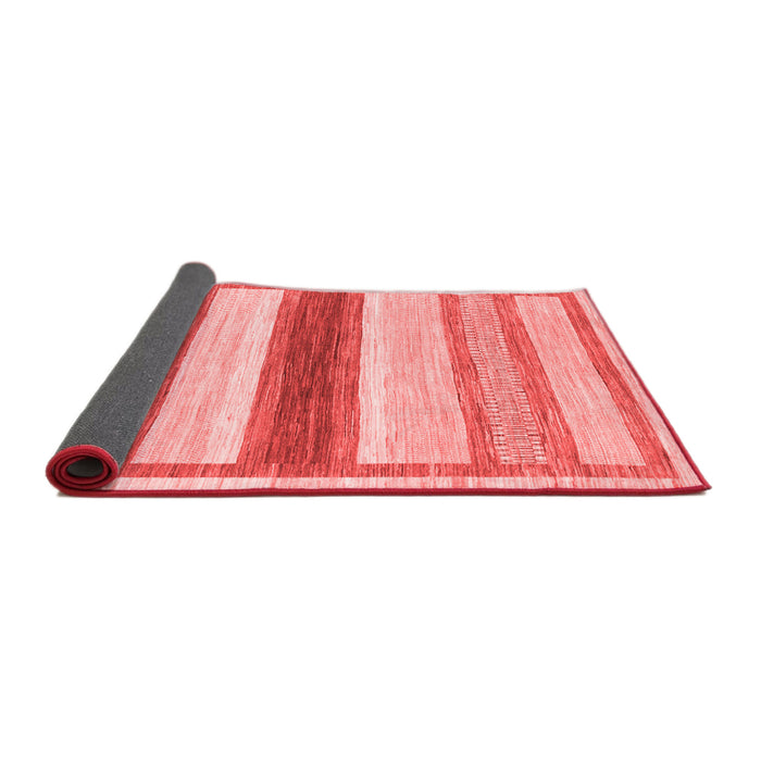 Abstract Red Modern Area Rugs